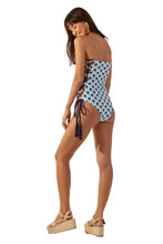 Load image into Gallery viewer, Strapless One Piece Lace Up Ohana Trip