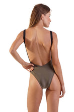 Load image into Gallery viewer, One Piece Aruba Green and Black